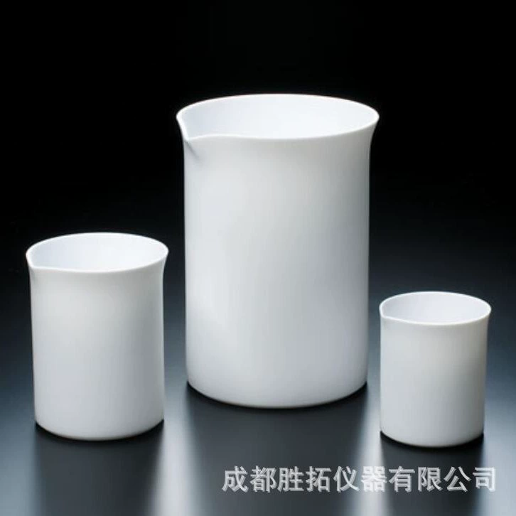 Японский стакан Flon из политетрафторэтилена, мерный стакан из ПТФЭ толщиной 1–5 л, чашка из ПТФЭ для смешивания нагрева