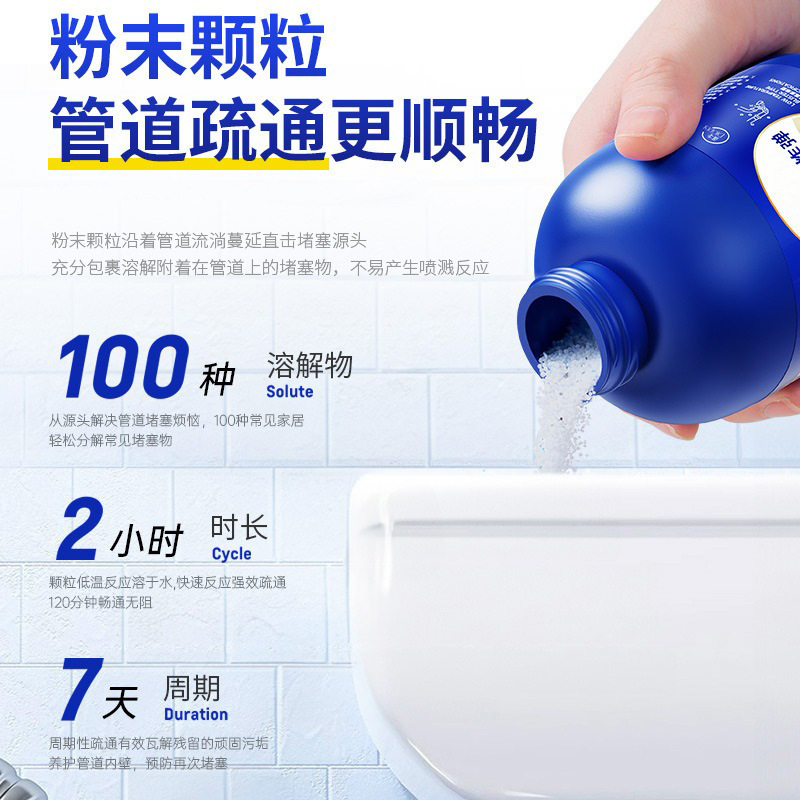 配管閉塞疎通剤は下水道トイレの脱臭台所の強い溶解力下水道疎通液を強力に掃除する|undefined