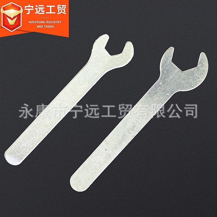 Procesamiento personalizado de 4-32mm llave simple de un solo cabezal chapa de hierro punzón desechable llave de apertura hexagonal al por mayor