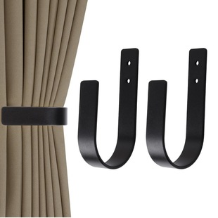 U-Shaped Curtain Hooks, Curtain Ties, Wall-Mounted Curtain Racks, Curtain Storage Buckles, Cylindrical Paper Towel Holders