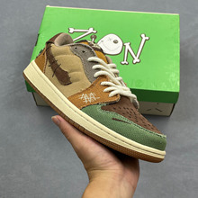 莆田鞋AJ1乔1巫毒娃娃复古文化运动休闲鞋低帮鸳鸯板鞋透气男女鞋