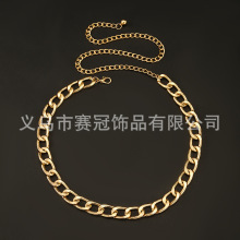 金色银色金属腰链高级感配裙子复古波西米亚蝴蝶链条腰带女款