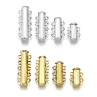diy breasted handmade jewelry accessories magnetic buckle multi-row connection
