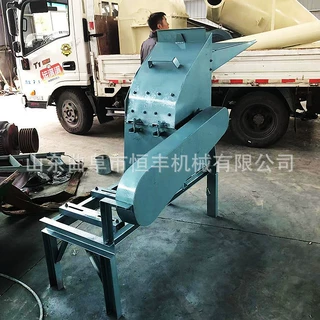 福建甜叶菊粉碎机麸皮药渣子粉碎机牛羊饲料花生秧地瓜梗粉碎机