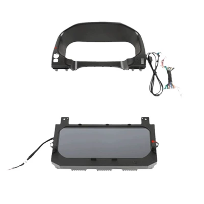 automobile instrument: instrument panel overbearing button