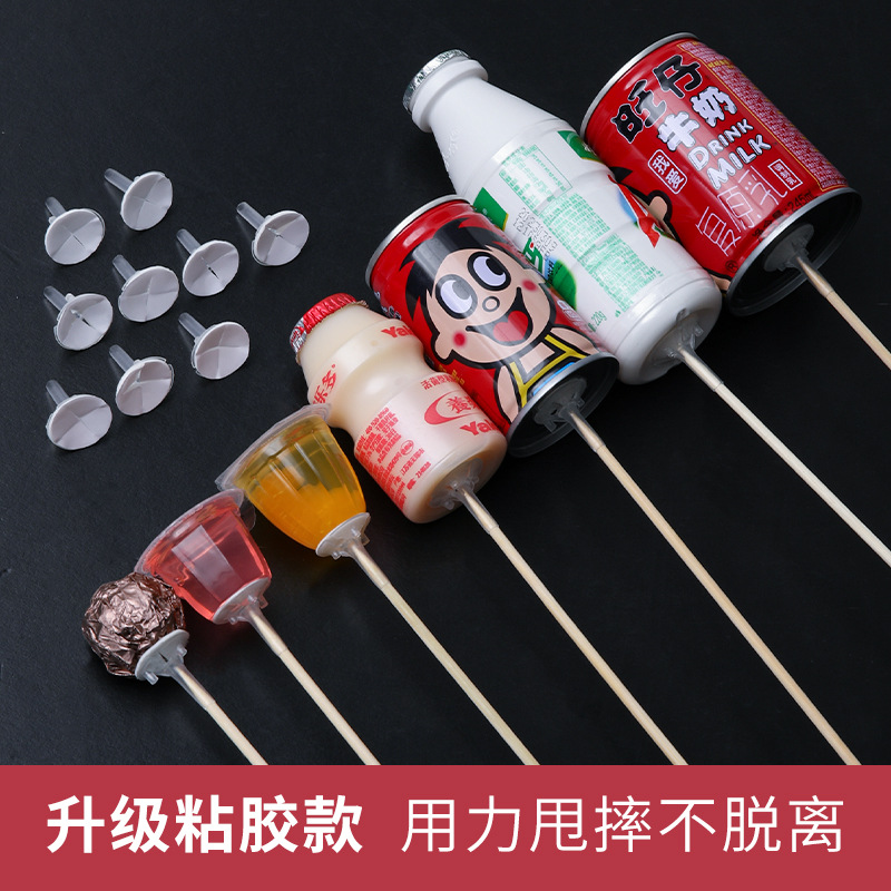 Soporte de plástico para regalos de el Día del Niño, embalaje para pequeños ramos, soporte de gelatina fijo para bricolaje, materiales para floristería, suministros creativos