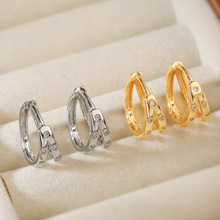 �Ĺ� �羳����ʱ�м�Լͭ��18K���ʯ���������ȦŮС�ڰٴ����