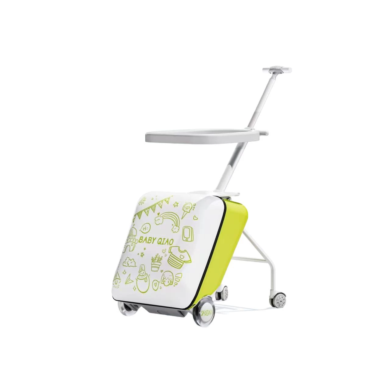 Suitcase with seat