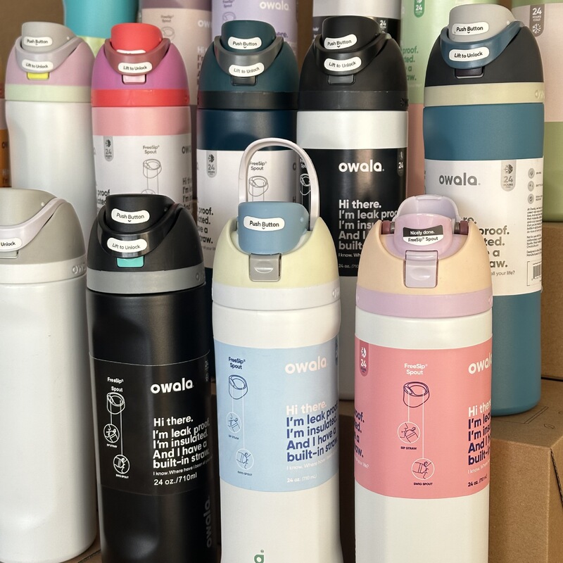 Owalafreesip Fruit Cup Amazon Same Style Temu Same Style Sports Water Bottle Portable Stainless Steel Thermos Cup