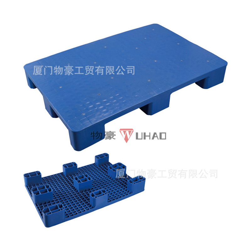 平板九脚托盘单面1200*1000*150mm工厂车间叉车用食品专用栈板