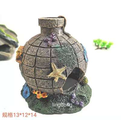 fish tank Landscaping Water pipe decorate Fish avoid Arts and Crafts new goods Aquarium Decoration