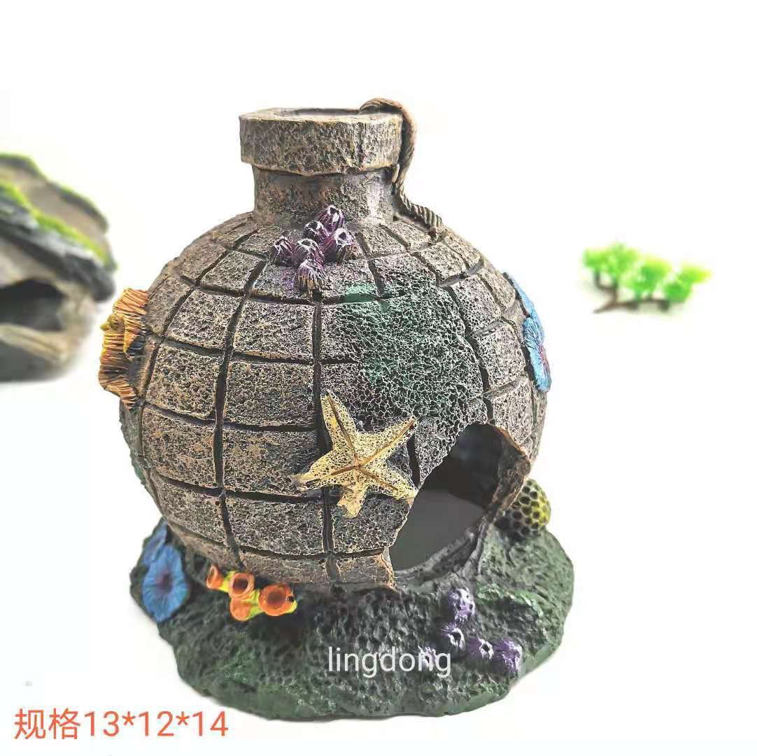 fish tank Landscaping Water pipe decorate Fish avoid Arts and Crafts new goods Aquarium Decoration