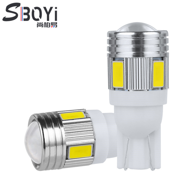 T10 W5W Light Light T10 5630 6SMD high -power LED display wide light…
