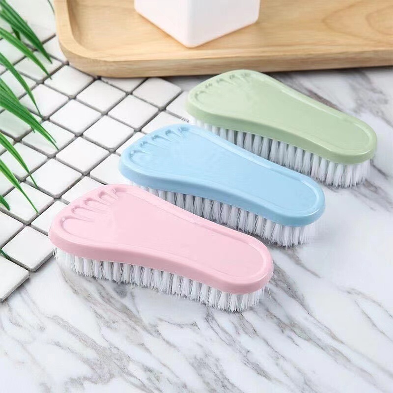 Foot Board Hard Bristle Brush Multi-Functional Brush Cleaning Brush Bathtub Brush Basin Brush Shoe Washing Brush Multi-Purpose Clothes Brush Cleaning Brush
