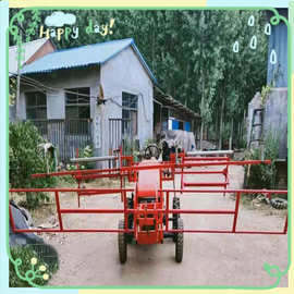 厂家销售四轮前抖带子  滴灌机 抽带子机 四轮滴灌带收获机图片