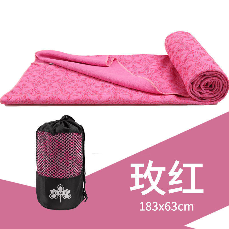 Yoga toalla absorción de sudor lavable alfombra de yoga tela de barrera de tela sucia manta portátil toalla de yoga fábrica de deporte comercio al por mayor
