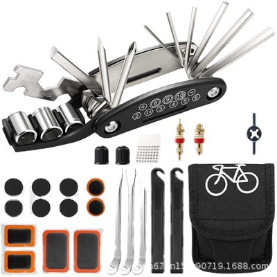 Herramienta de reparación de bicicletas bicicleta de montaña traje de reparación de neumáticos palanca de reparación de neumáticos Kit de combinación