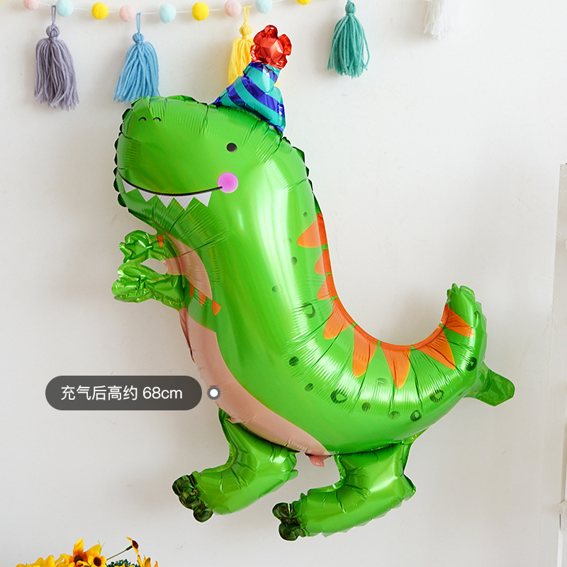 Decoración de cumpleaños para bebés con temática de regreso a clases, globos de animales de dibujos animados, diseño de fiesta infantil, sesión de fotos, jirafa, elefante
