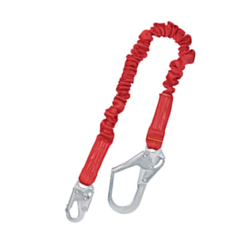 3M 1340121 tipo telescópico longitud de la cuerda de conexión de seguridad 1,8 m de amortiguación incorporada pinza de bloqueo automático