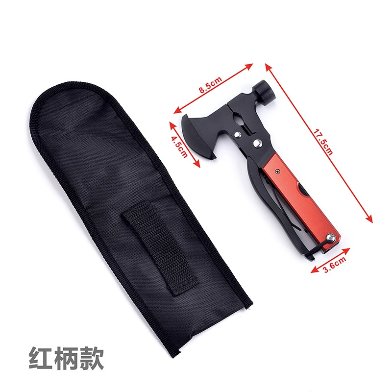 Spot multi-function axe hammer foldable car life-saving hammer emergency window hammer outdoor camping axe hammer