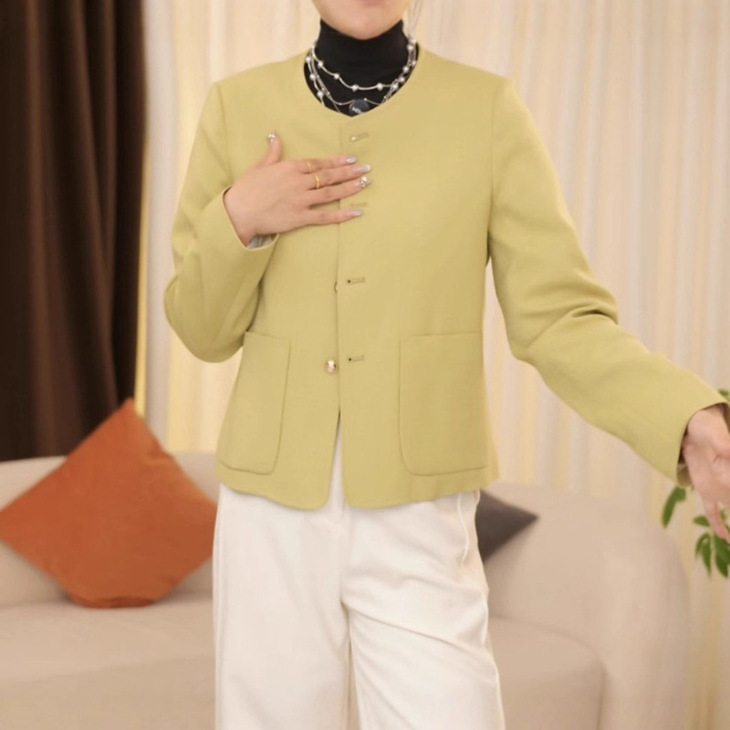 一件代发直播爆款小香风外套女2025秋季新款时尚气质百搭短款上衣|undefined
