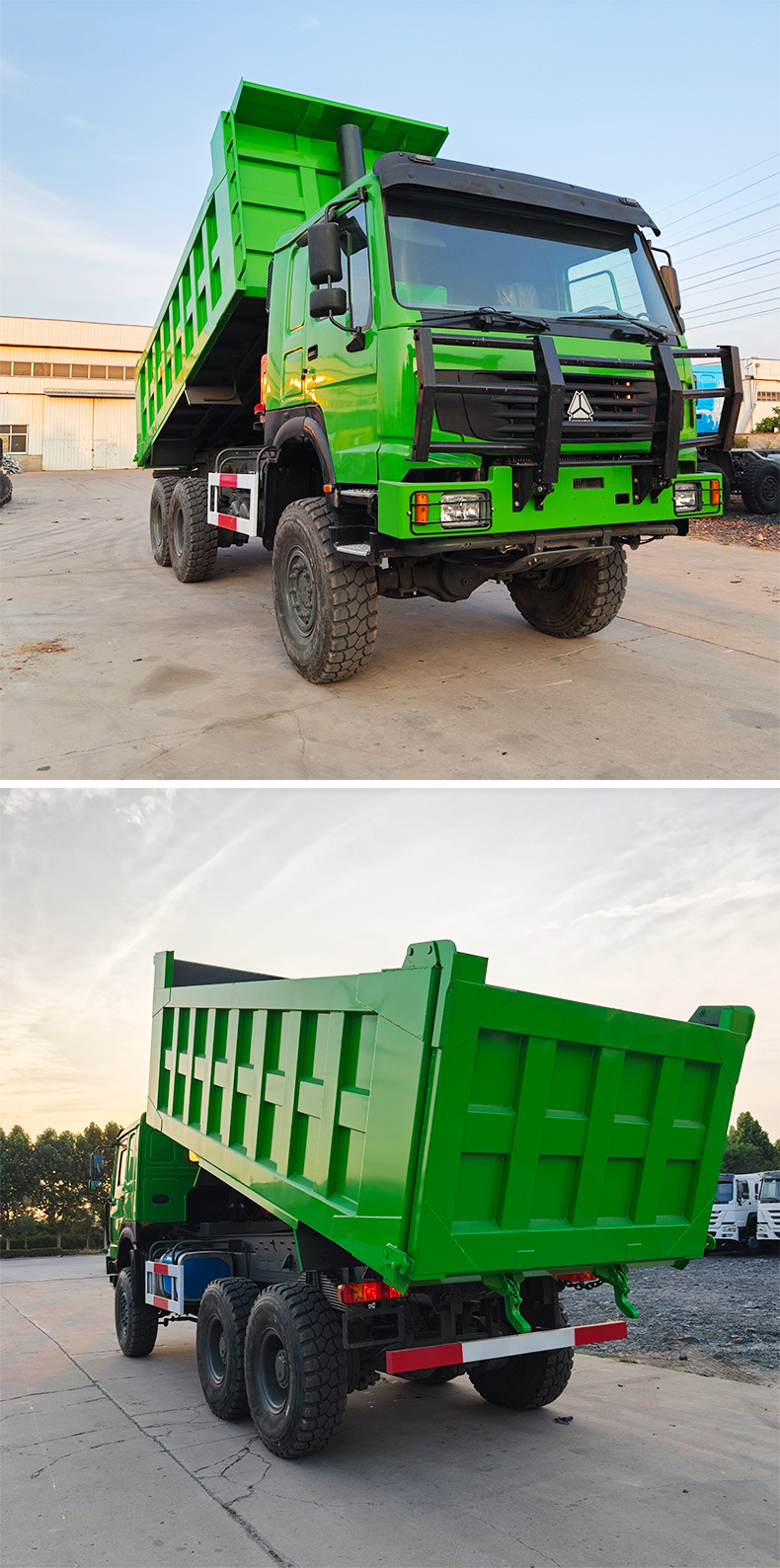 Cross-Border Export of Howo Dump Trucks, Earthmoving Dump Trucks, Engineering Transport Trucks, Large-Capacity Trucks, Available for On-Site Test Drives