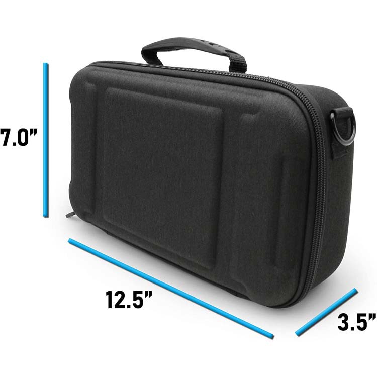 EVA双无线麦克风保护包套兼容森海塞尔等麦克风套装防水便携肩带