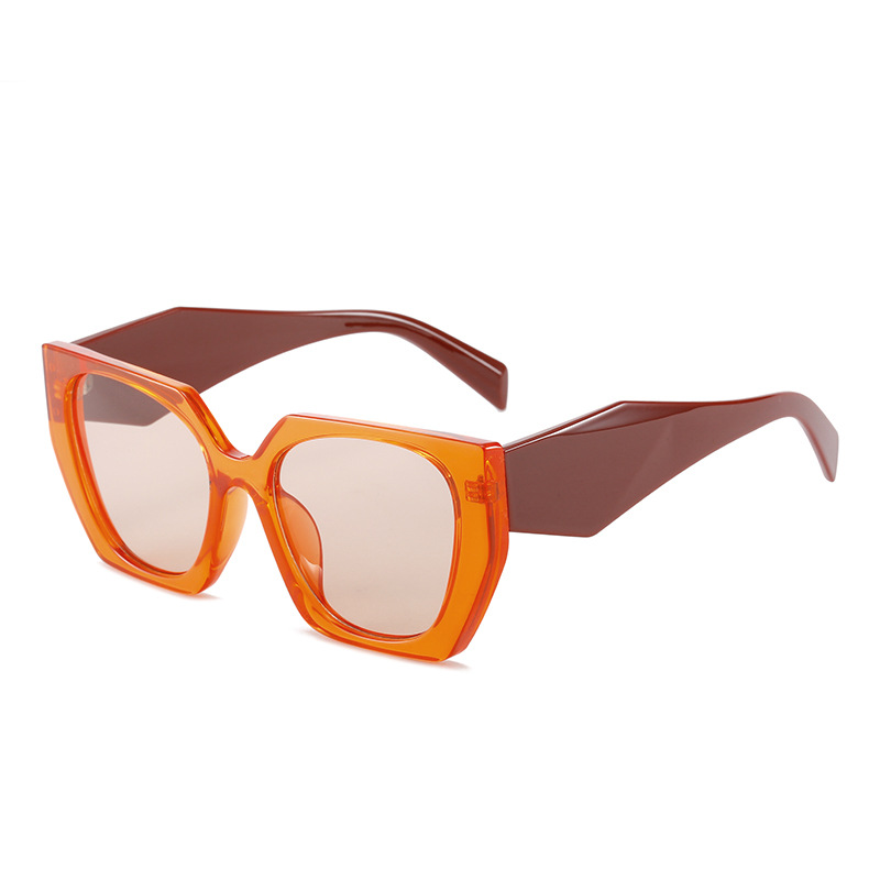 Nuevo color a juego pra mismo comercio exterior gafas de sol cuadradas UV400 transfronterizo retro gafas de sol fabricante en stock