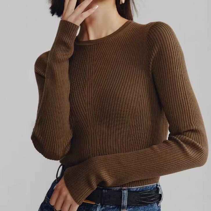 BIELLA German white medium white chao fine cashmere wool OTW seamless integrated non-pressure knitted base