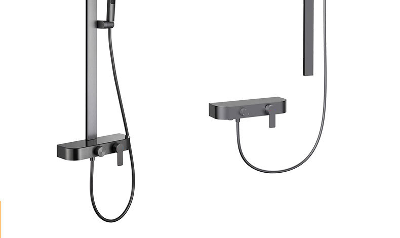 A complete set of shower heads and showers in stock, a complete set of household bathroom cold and hot handheld pressurized shower heads and showers undefined
