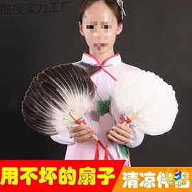 ⊗羽毛扇子夏天家用手摇宝宝扇老式蒲扇夏儿童鹅毛扇手工古风