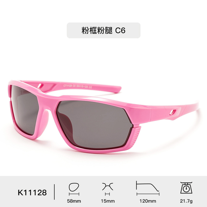 Nuevos productos transfronterizos para niños gafas de sol de silicona anti-UV gafas de sol polarizadas de alta calidad gafas de sol de montar al aire libre