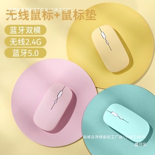 Bluetooth Wireless Mouse Silent Rechargeable iPad Tablet Notebook Apple Game Desktop Cloud Computer Suitable