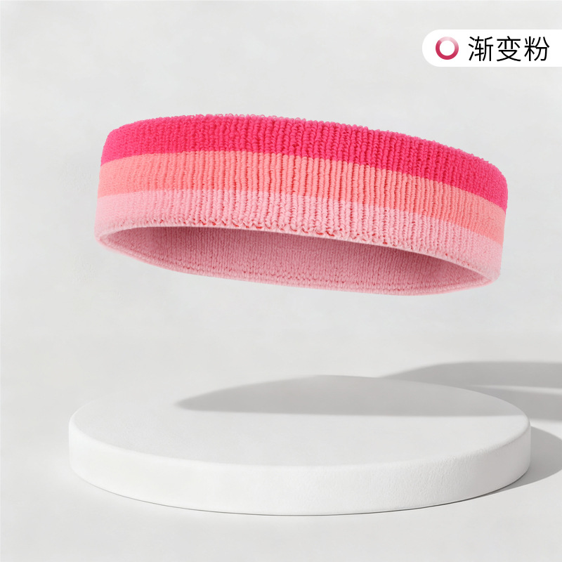 Nueva toalla absorbente de sudor pulsera transpirable sudor-limpieza pulsera baloncesto bádminton deportes colorido alta elástica deportes pulsera