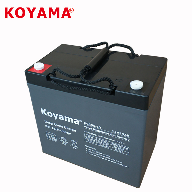 KOYAMA DCG55-12 12V 55Ah Gel Akkumulyator