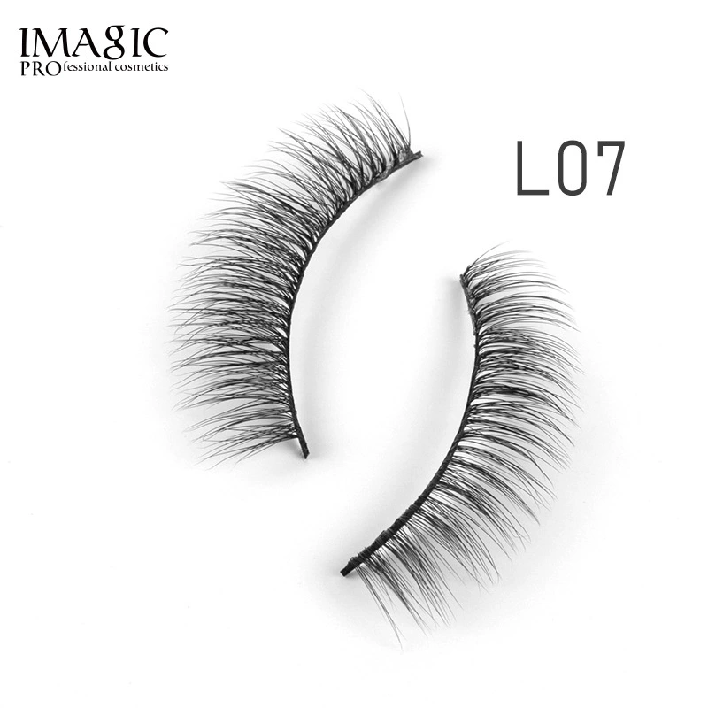 IMAGIC Самоклеящиеся наращиваемые false eyelashes, 3D, 10 пар