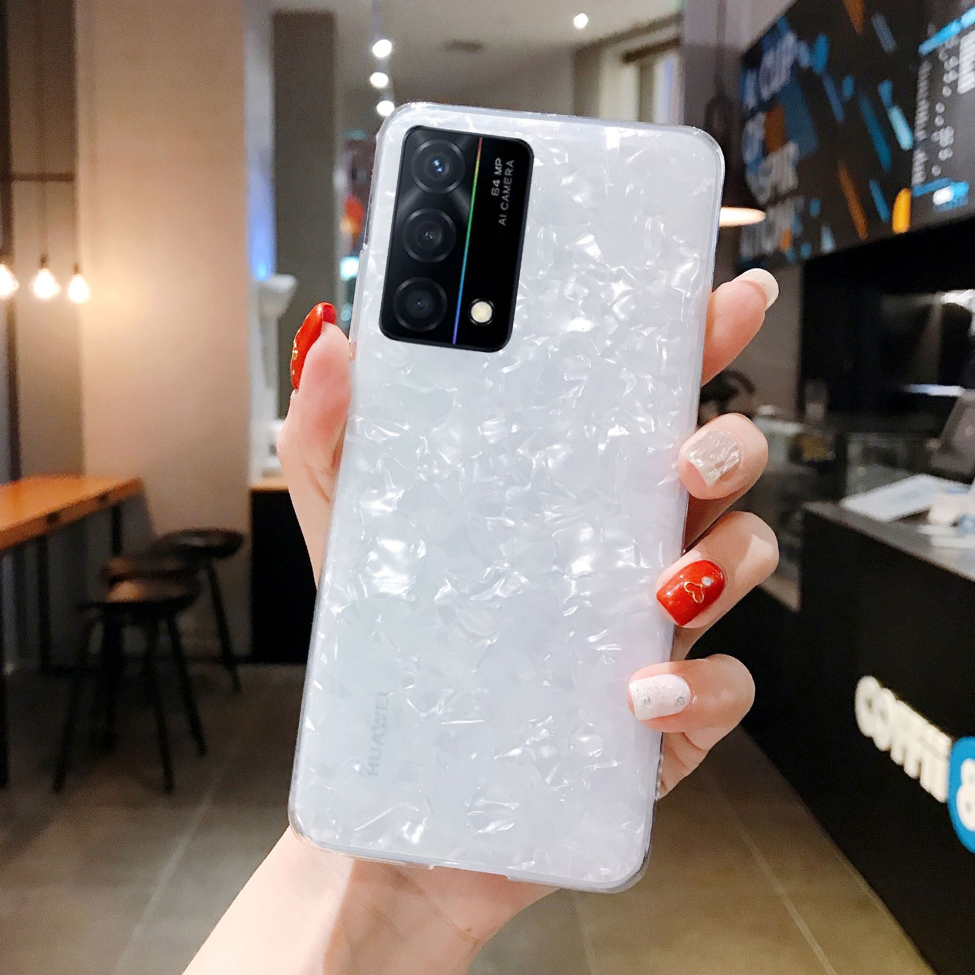 Suitable for Oppo a1pro IMD shell pattern new A97 protective case dreamy_voghion.com