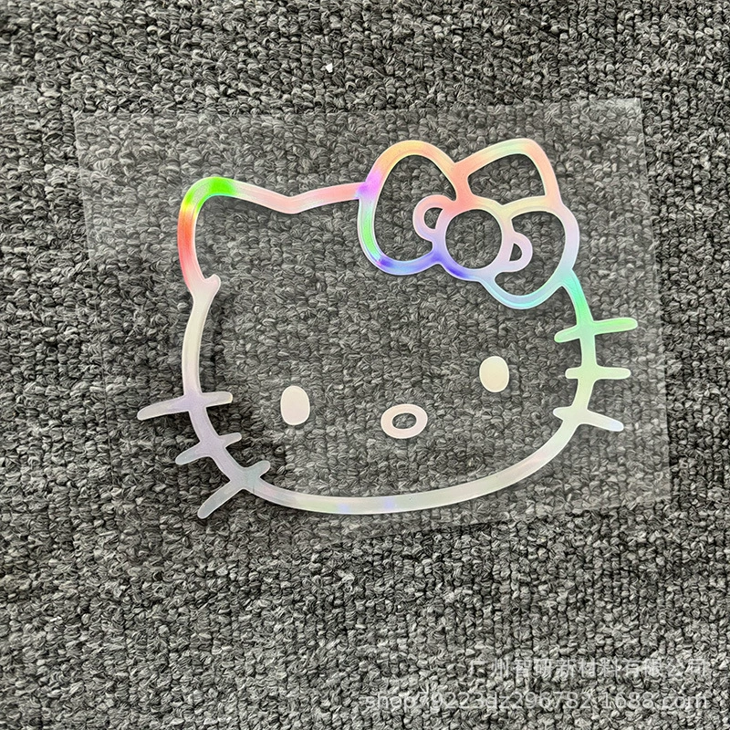 Hello kitty, cartoon sticker, tablet laptop