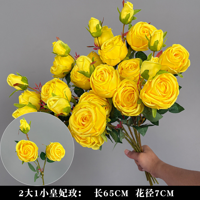 공주 장미 3송이