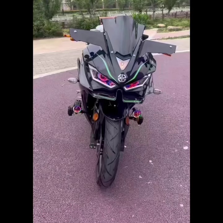 Cross-Border Export of Brand New V6 Motorcycle Sports Car 400 Road Race Ninja R3 Horizon Heavy Motorcycle