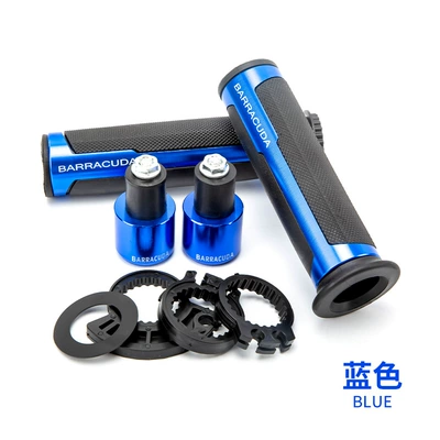 Handle SUPPER GRIPS CNC – Motorcycle Handle Cover - cnc-modified-handle-glue-blue