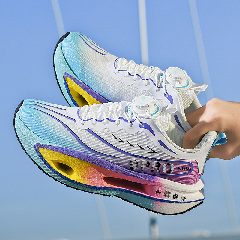 2025 Autumn New Parent-Child Trendy Brand Men's Shoes Fashionable Soft Sole Sports Carbon Plate Running Shoes