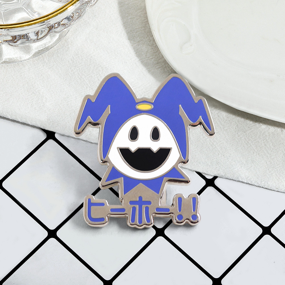 Jack Frost Enamel Pin Role-Playing Game Goddess Rebirth Badge Cute Accessories Game Fan Decoration