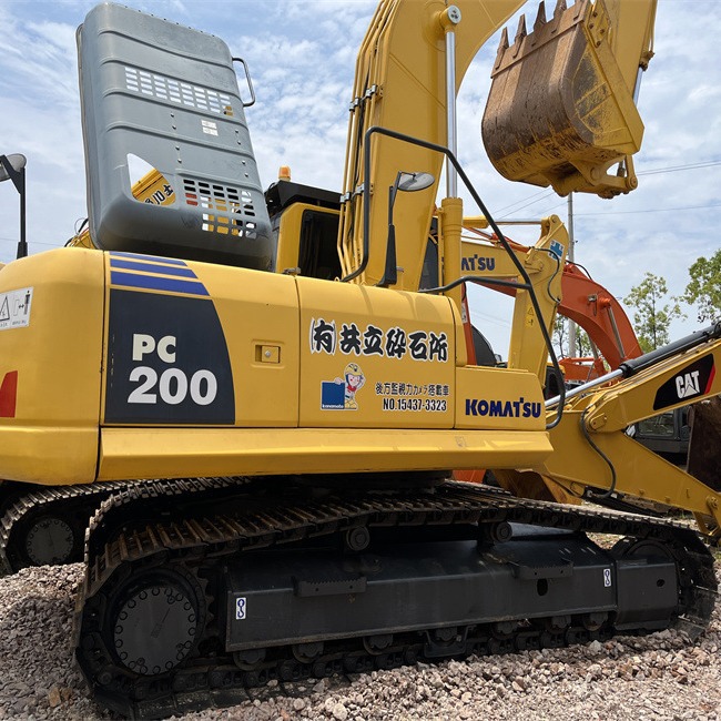 Exportación de Costa de Marfil de segunda mano Komatsu PC200 - 8 excavadora con buen rendimiento y garantía de calidad image 5