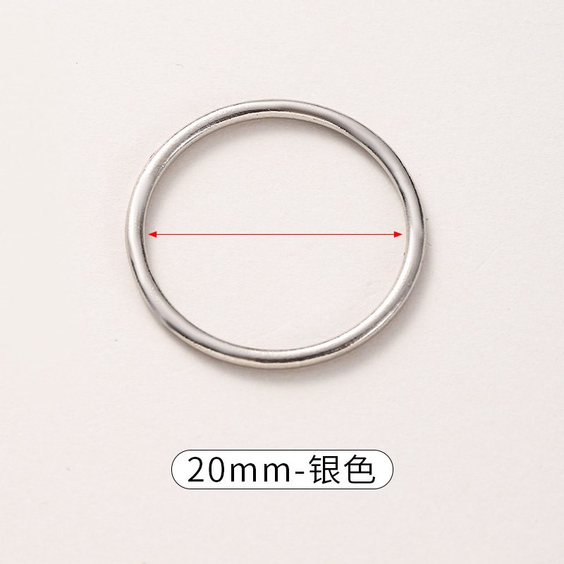 スポット金属合金ショルダーストラップ調整バックルブラジャーアクセサリーラウンド8と9の文字下着バックルサスペンダー調整バックル