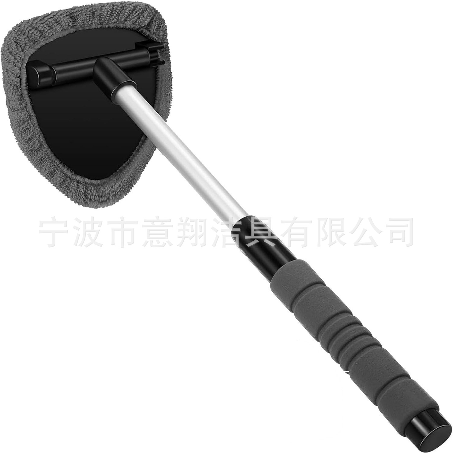 Qìchē Car Windshield Cleaning Brush Defogging Window Wiper Microfiber Wash (Car cleaning tools) - 1-set-b-style-eva-cover-1-gray-cloth-cover