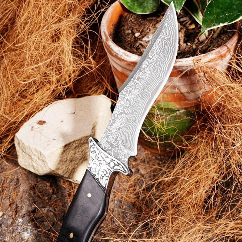 户外高硬度锻打刀露营多功能切肉切水果刀户外锋利随身便携防身刀