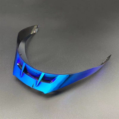 PISTA Helmet Tail Spoiler Accessories Fit Pista GP,Pista GPR,Corsa,Corsa R (Dəbilqə (Kaska) aksesuarları) - pista-rear-wing-tea-blue-screws-included