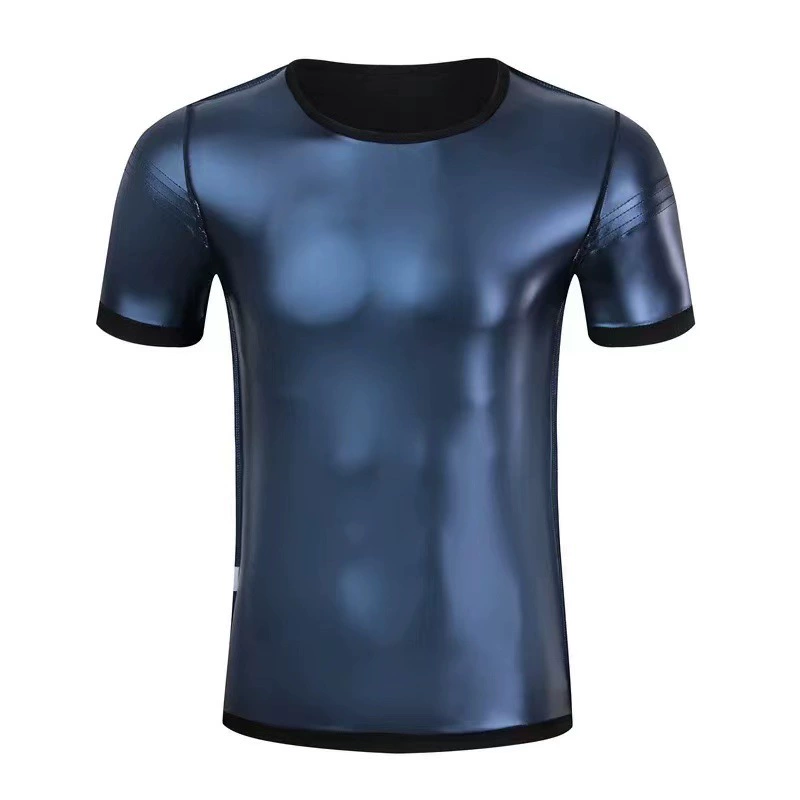 (Cross-border trading), спортивный жилет для спортзала, пояс, shapewear, Amazon, с коротким рукавом, обтягивающий