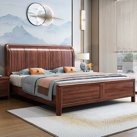 实木床;成套餐桌椅;餐桌